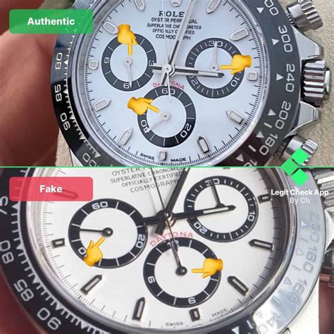 how to tell a real rolex daytona from a fake|rolex daytona identification.